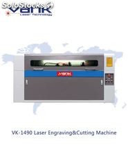 130W deux têtes laser Machine de découpe et de gravure au laser CO2 VK-1490