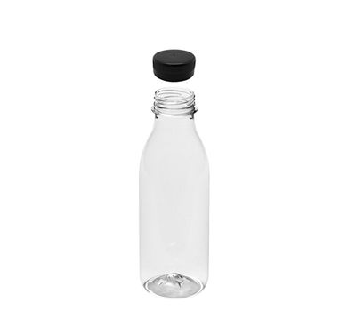 135 Botellas PET transparentes con tapón 500 ml