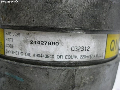 13667 compresor aire acondicionado / 24427890 / para opel vectra 2.0 dti d-Y20DT - Foto 4