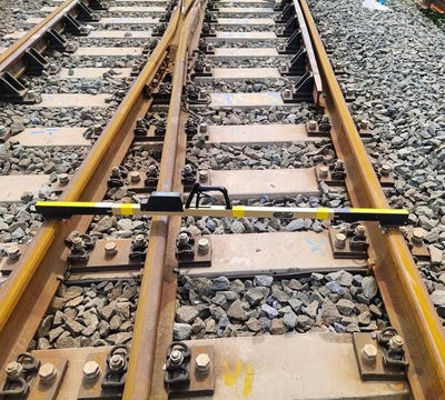 1435mm Standard Digital Track Gauge For Railway Measurement - Foto 2
