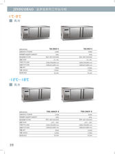 1500*760*800 Expositor refrigerador / congelador de acero inoxidable