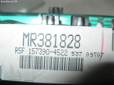 15627 cuadro instrumentos mitsubishi galant 20 td 4D68 8976CV 4P 1999 / MR381828 - Foto 3