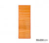 159224 Alfombra natural de bambú 55x230 cm en varios colores Naranja