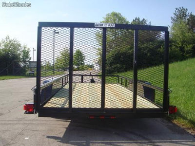 16ft x 76&amp;quot; utility trailer, remolque, atv trailer, 7 000 lbs - Foto 4
