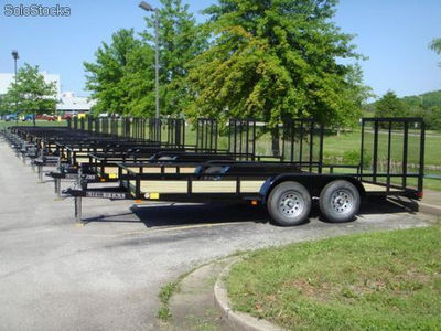 16ft x 76&amp;quot; utility trailer, remolque, atv trailer, 7 000 lbs - Foto 5