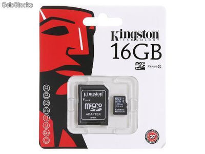16gb Micro-sd-Karte, Kingston Marke mit Adapter. -