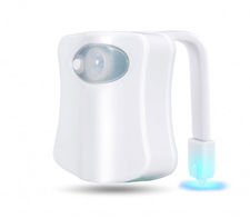 177210 Luz LED LightBowl para el WC 8 colores con sensor crepuscular