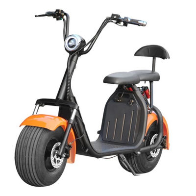 18 pulgada scooter eléctrico citycoco harley Choque battery removable - Foto 2