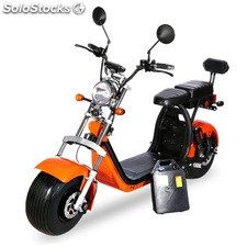 18 pulgada scooter eléctrico citycoco harley señal de giro