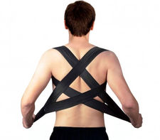 180524 Banda postural para espalda Posturx unisex ajustable por hombro XL