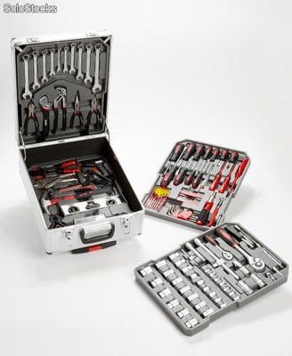 Kit herramientas en trolley de aluminio BTool BTA147 de