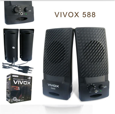 2.0ch mini pc altavoces multimedia vivox588