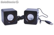 2.0ch multimedia altavoces pc speaker hh003b