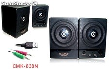 2.0ch portatil pc altavoces multimedia speakers cmk838