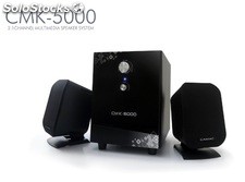 2.1ch multimedia altavoces rms 5w+2w*2 cmk5000