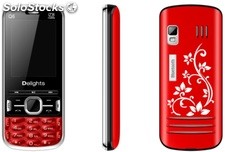 2.2pul celular basico chino cell phone q6 sc6530 gsm dual-sim FM bt camara