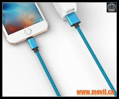 2.4A 2 In 1 Mobile Phone Cables para IPhone 5 6 6s Plus - Foto 3