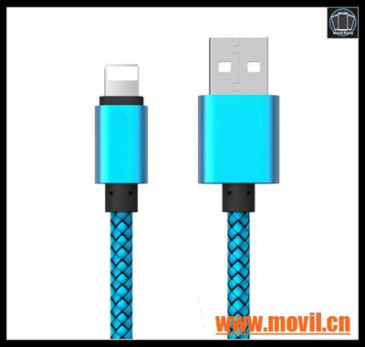 2.4A 2 In 1 Mobile Phone Cables para IPhone 5 6 6s Plus - Foto 4