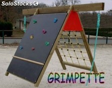 2 à 8 ans - Structure de jeu à grimper - Grimpette