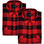 2 Chemises de travails à carreaux Rouge-Noir Taille M - Photo 2