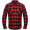 2 Chemises de travails à carreaux Rouge-Noir Taille M - Photo 3