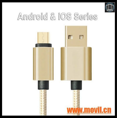 2 en 1 Aluminum Cables rápidos del USB de celulares la carga para el iPhone 5 6 - Foto 2