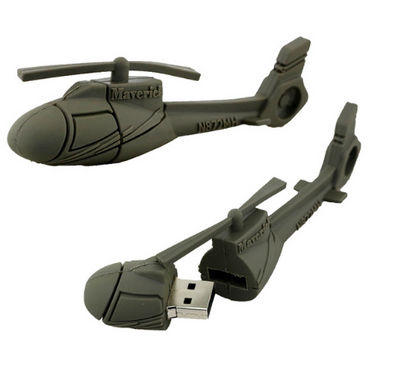 2 G USB Flash Drive hélicoptère mémoire de stockage avion pendrive u disque - Photo 2