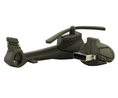 2 G USB Flash Drive hélicoptère mémoire de stockage avion pendrive u disque - Photo 4
