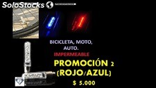 2 Válvula Luz Led Ruedas De Moto Bicicleta Auto