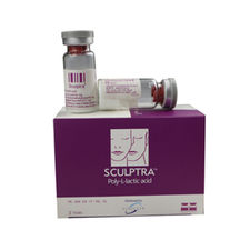 2 vials/box Sculptra Poly-L-Lactic Acid Butt dermal filler