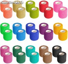 2&quot; x 5 Yards Self Adhesive Bandage Assorted Color Cohesive vet Wrap bandage