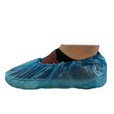 2000 uds Cobre sapatos polietileno liso azuis 2gr