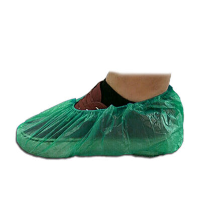 2000 uds Cobre Sapatos polietileno liso verde 2 gr