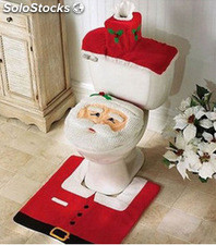 2015 christmas decoraction for toilet decoración de Navidad para el inodoro