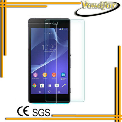 2016 venta caliente accesorios Screen protector vidrio templado Sony Xperia Z2