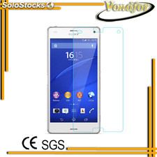 2016 venta caliente accesorios Screen protector vidrio templado Sony Xperia Z3