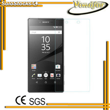 2016 venta caliente accesorios Screen protector vidrio templado Sony Xperia Z5