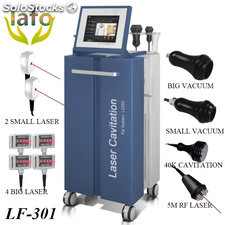 2017 Lipo Laser+ Cavitation+RF+Vacuum/ laser cavitation fat system ls650