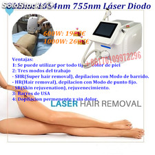 2020 Ultima tecnologia tripolar Diodo Laser 808nm para depilación aprobado FDA