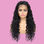 2021 front lace perruque naturelle bouclé, 2021 front lace wig with curly hair - 1
