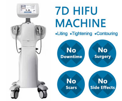 2021 Máquina HIFU 7D HIFU Ultraforma III, con 7 cartuchos, tecnología coreana,