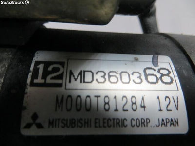 21858 motor arranque mitsubishi carisma 18 g 115 cv 4G93 1999 / MD360368 / para - Foto 3