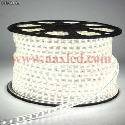 220v Flexible led Leiste 5050 smd, 100m/roll - kaltweiss