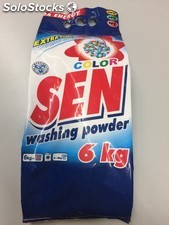 24.000 Kg Waschpulver 6 Kg Beutel Sen Power Color