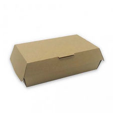 250 cajas hot dog kraft 1030ml 18x10x6cm