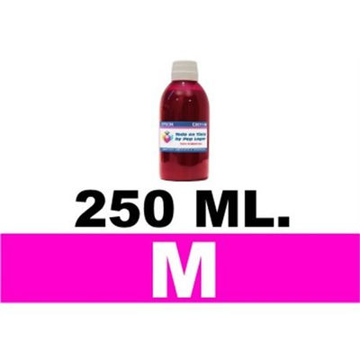 250 ml. tinta magenta cartuchos para Brother lc123 lc900 lc985
