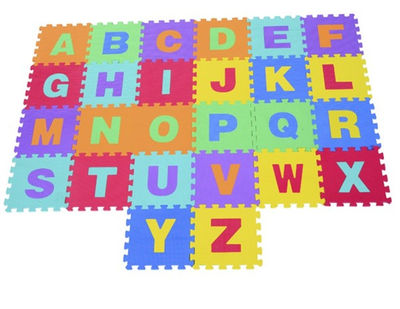 26 pièces étage alphabet puzzle enfant A-Z