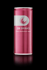 28 Drinks verschiedene Pink Grapefruit Mint