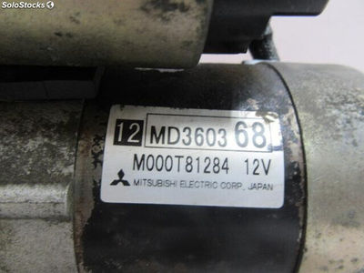 28718 motor arranque mitsubishi colt 16 g 10333CV 2003 / MD360368 / M000T81284 p - Foto 3