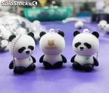 2gb memoria usb goma en forma de panda